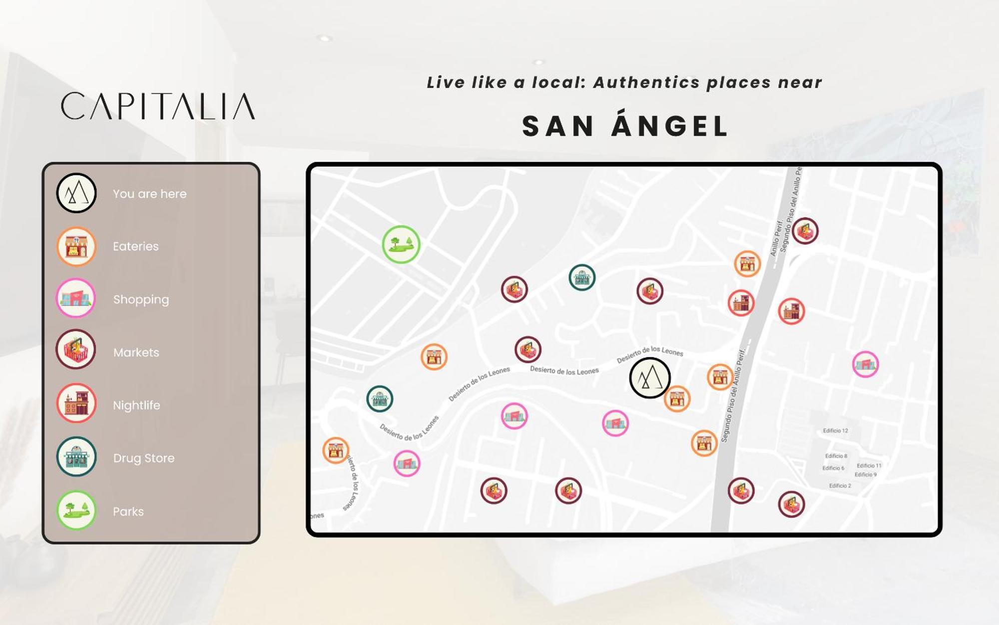 Capitalia - Aparthotel - San Angel Inn Mexico City Ngoại thất bức ảnh